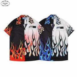Picture of Prada  Shirts Short _SKUPradaM-3XLystQ3928706